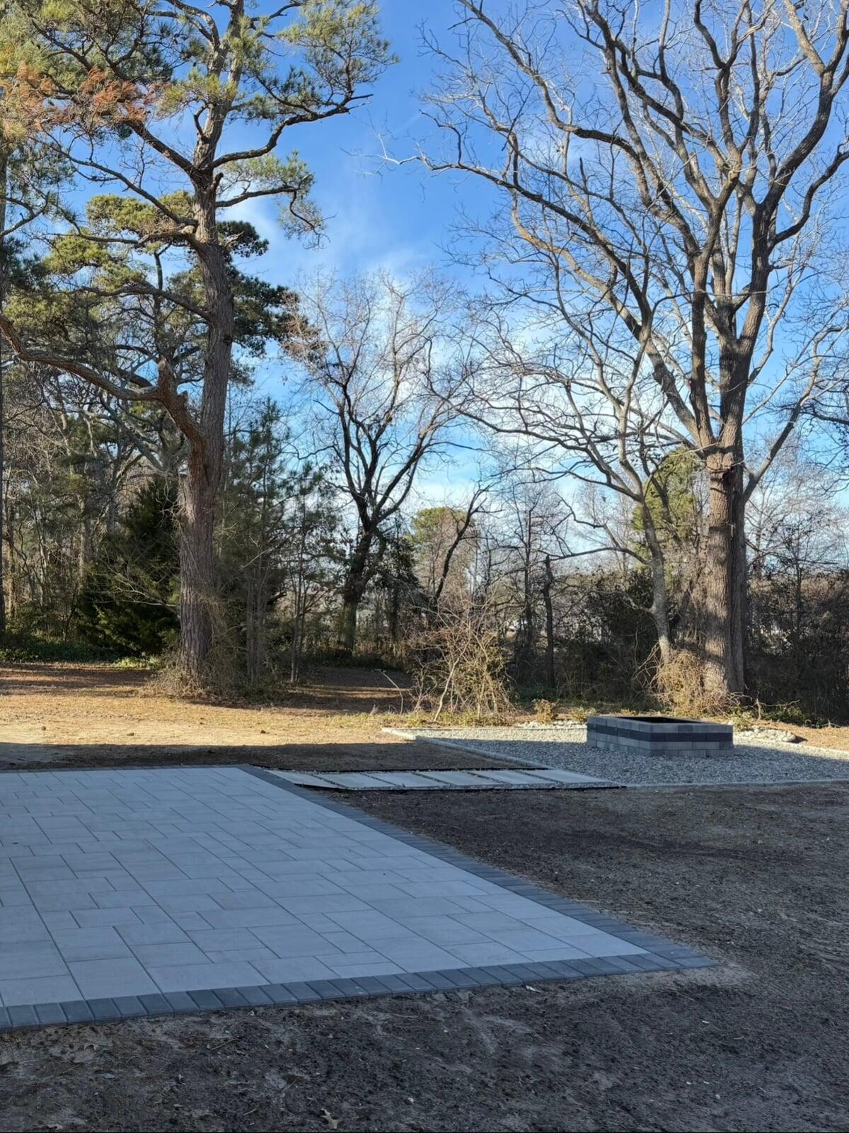 Screened-in patio